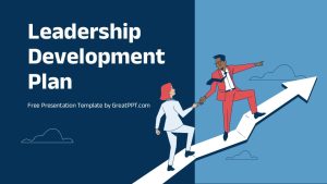 Free Leadership Development Plan Ppt Template 1