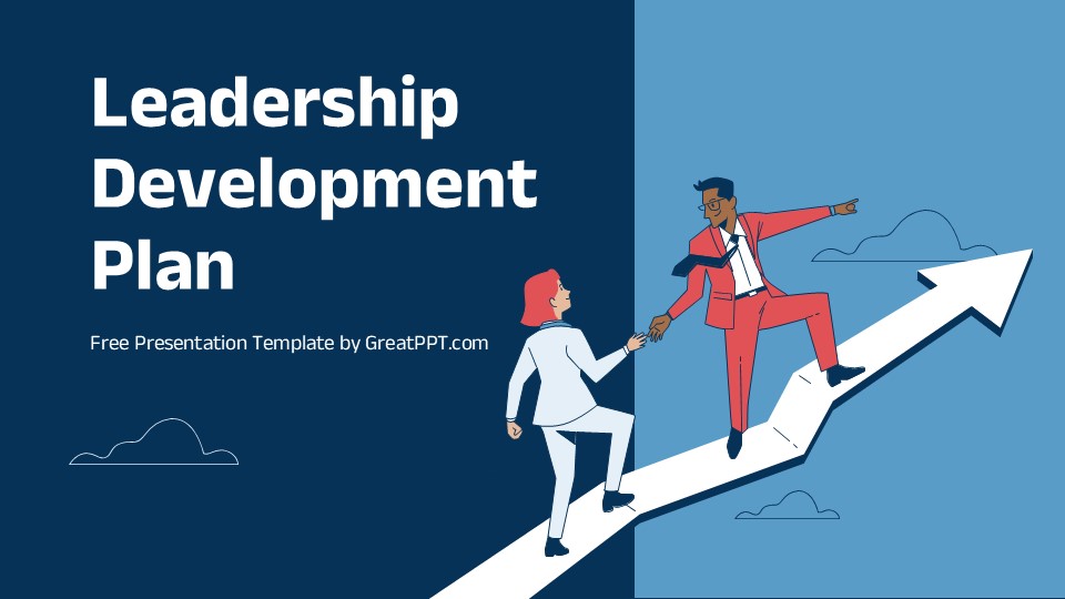 Free Leadership Development Plan Ppt Template 1