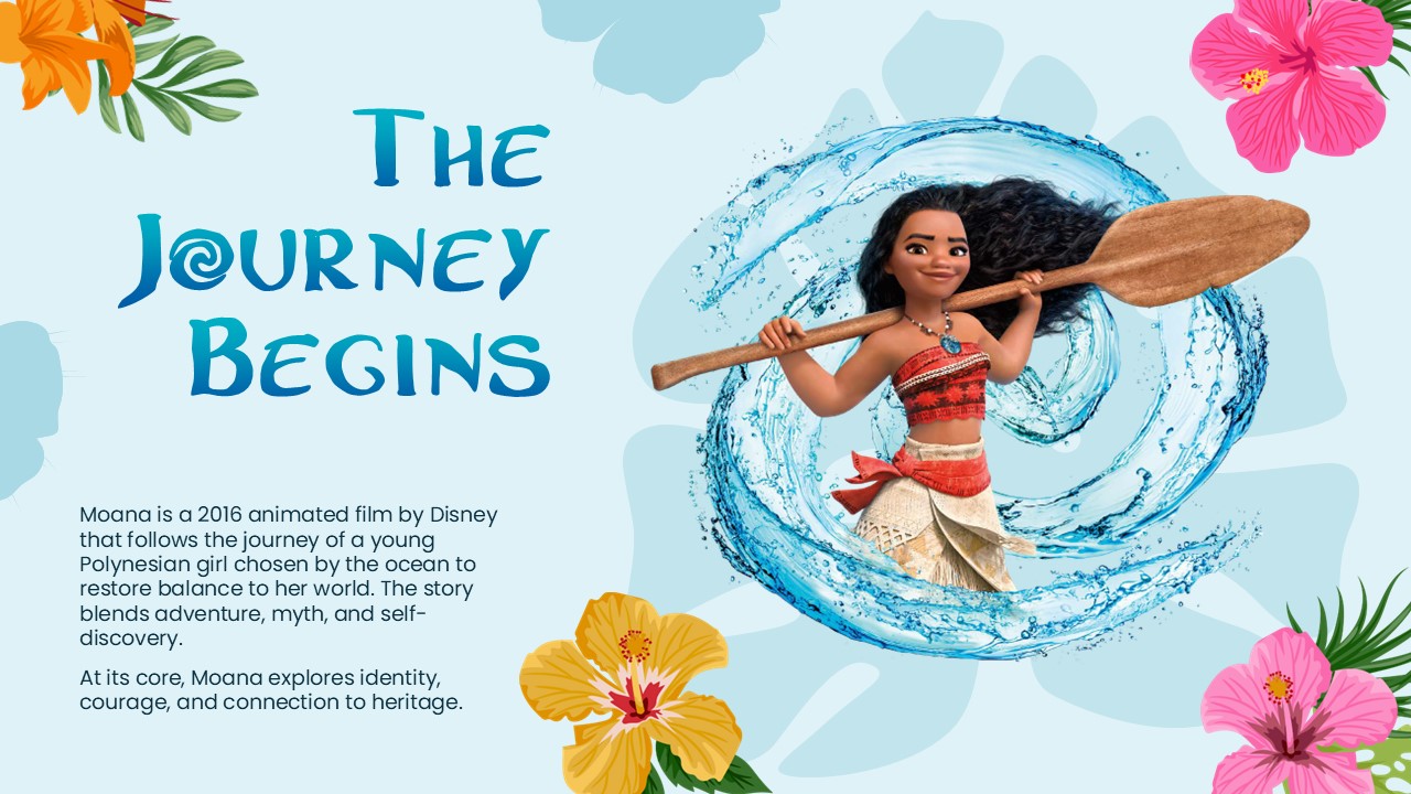 Free Moana Powerpoint Template 3