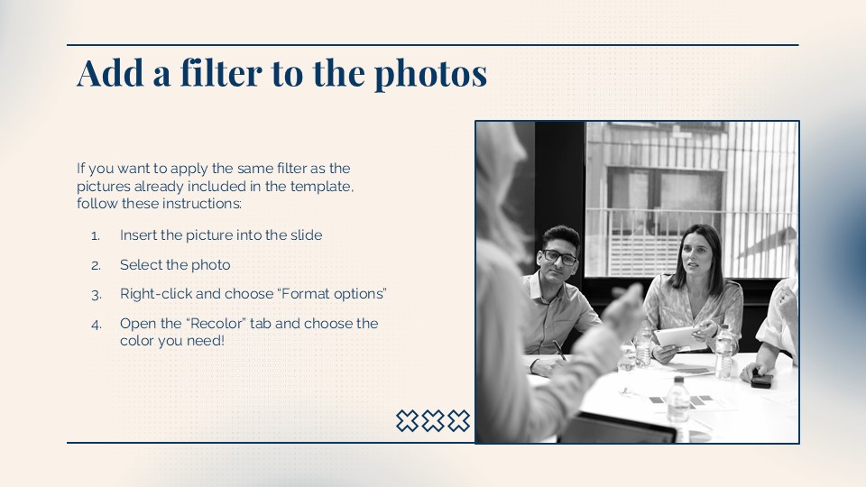 Free Professional Gradient Presentation Theme 2