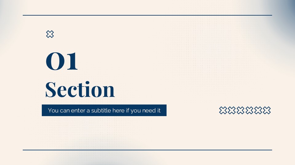 Free Professional Gradient Presentation Theme 5