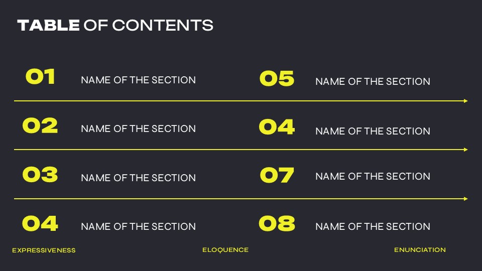 Free Public Speaking Presentation Theme 2