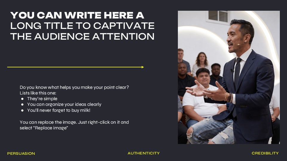 Free Public Speaking Presentation Theme 3