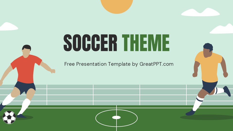 Free Soccer Presentation Theme 1
