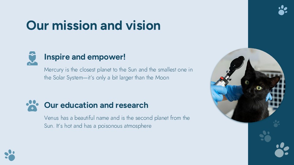 Free Veterinary Medicine Education Center Presentation Theme 10