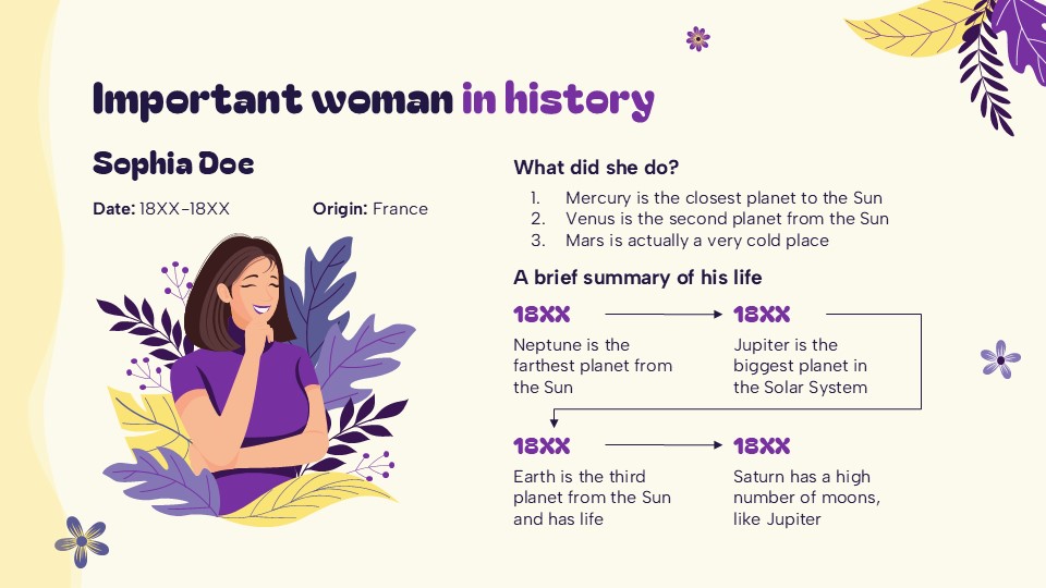 Free Women Presentation Theme 28