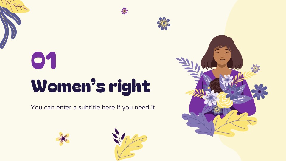 Free Women Presentation Theme 4