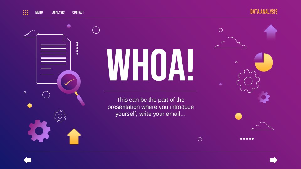 Free Data Analysis For Business Presentation Theme 3