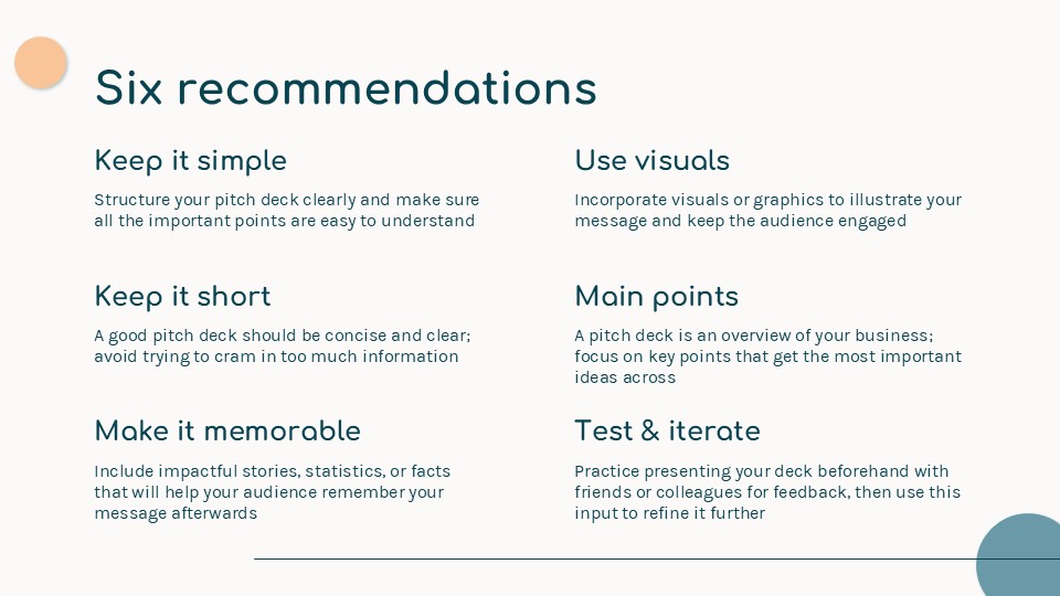 Minimalist Geometric Shapes Style Pitch Deck 8
