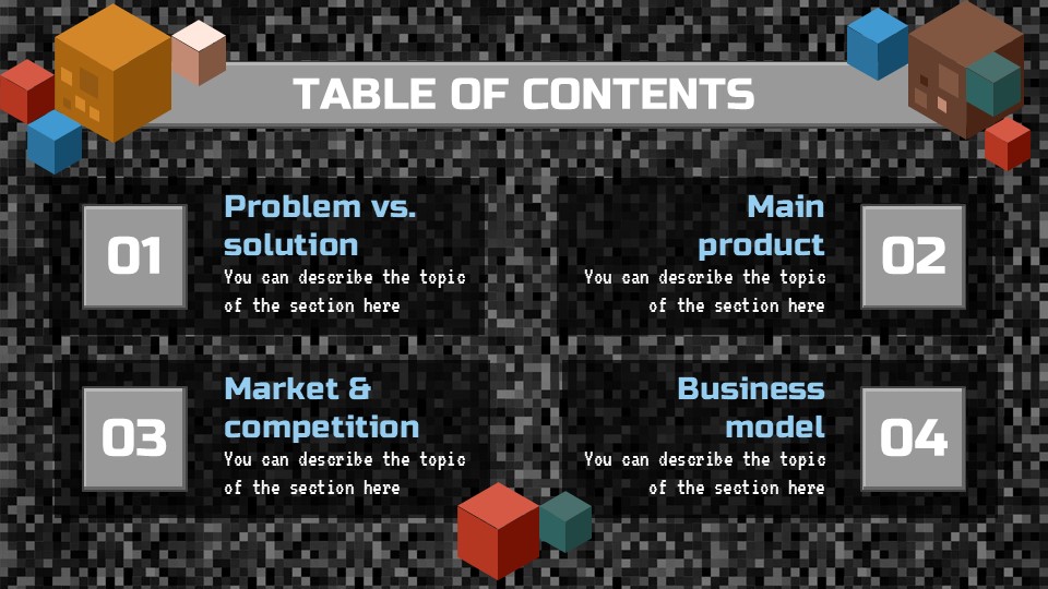 Free 3d Cubes Mobile Game App Pitch Deck 2