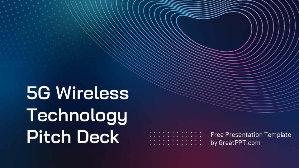 Free 5g Wireless Technology Pitch Deck 1