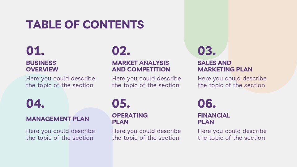 Free Amusement Park Business Plan Presentation Theme 2