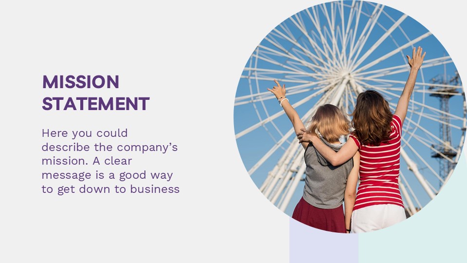 Free Amusement Park Business Plan Presentation Theme 3