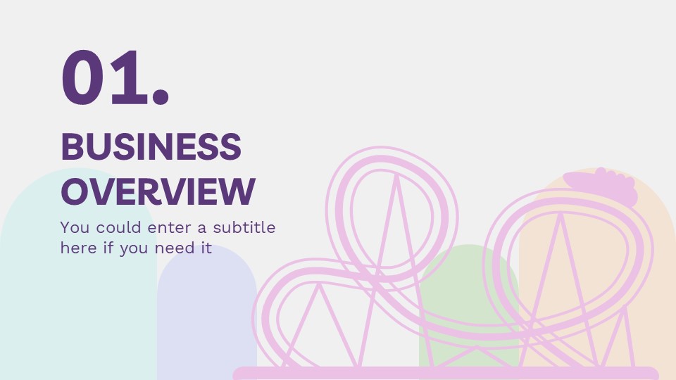 Free Amusement Park Business Plan Presentation Theme 6