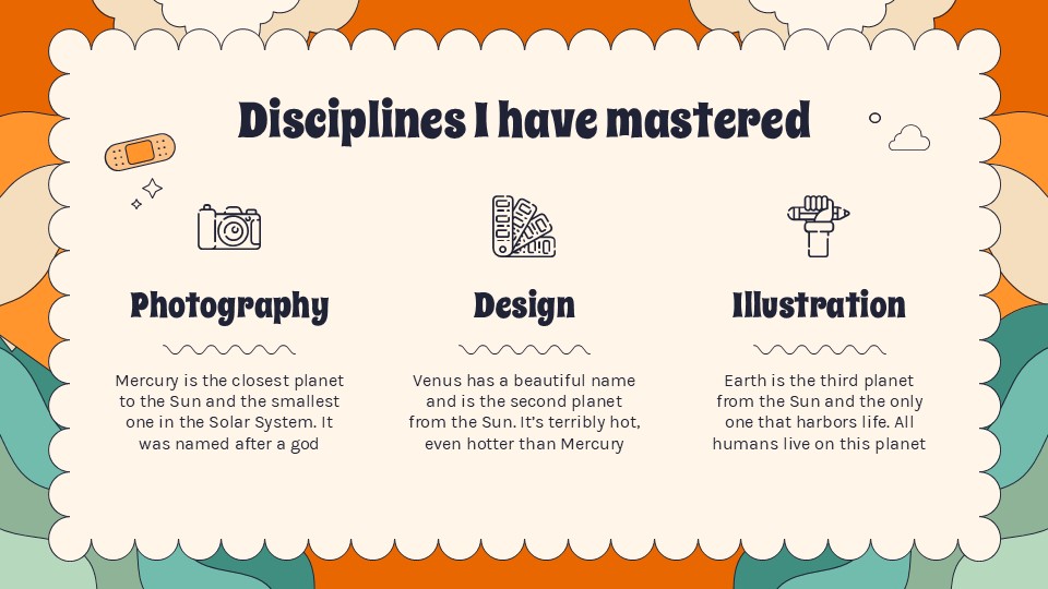 Free Crazy Style Portfolio Powerpoint Template 11