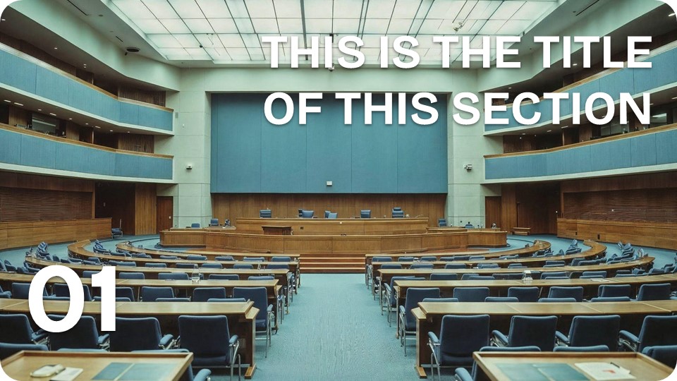 Free Government Strategy Meeting Presentation Theme 4