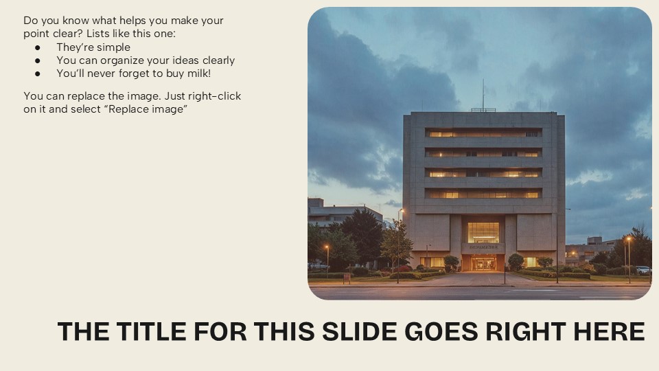 Free Government Strategy Meeting Presentation Theme 5