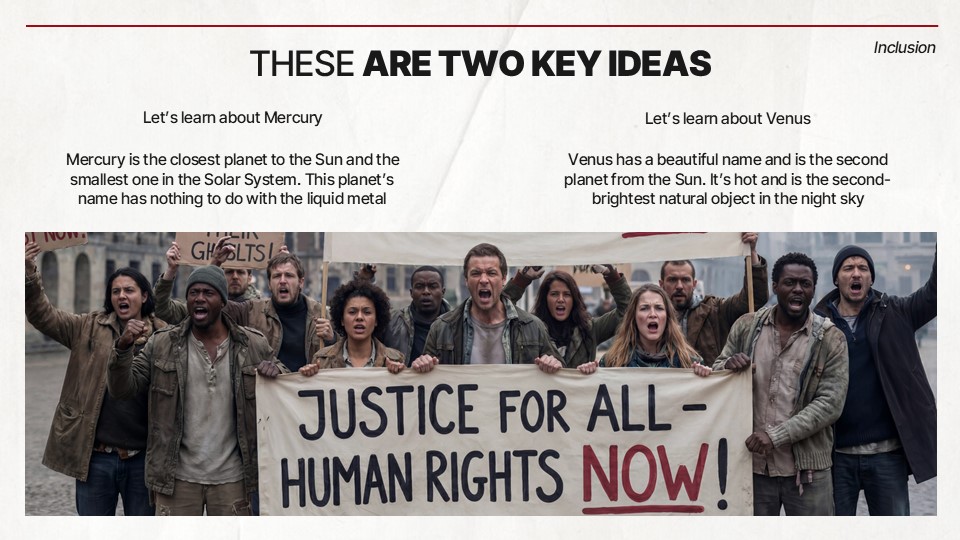 Free Human Rights Powerpoint Template 6