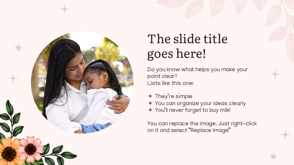 Free Mother's Day In Spain Presentation Theme 5