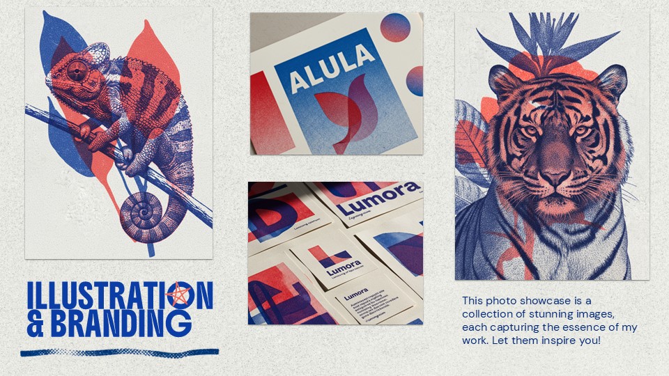 Free Retro Decode Powerpoint Template 8
