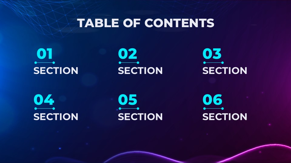 Futuristic Tech Pitch Deck 2