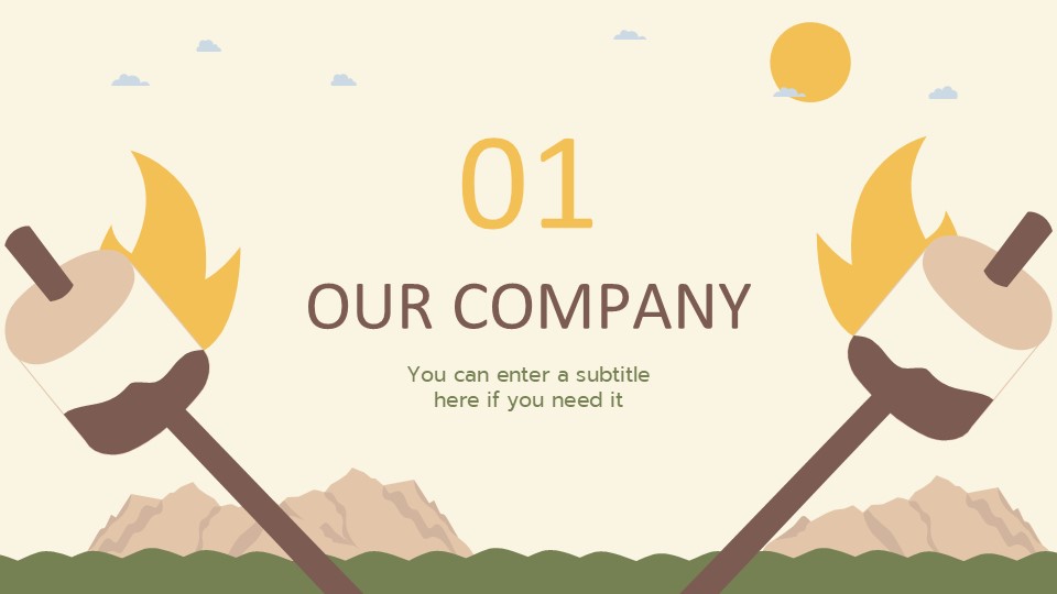 Cool Camping Company Profile By Greatppt 3