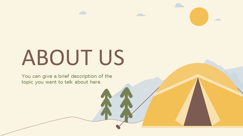 Cool Camping Company Profile By Greatppt 4