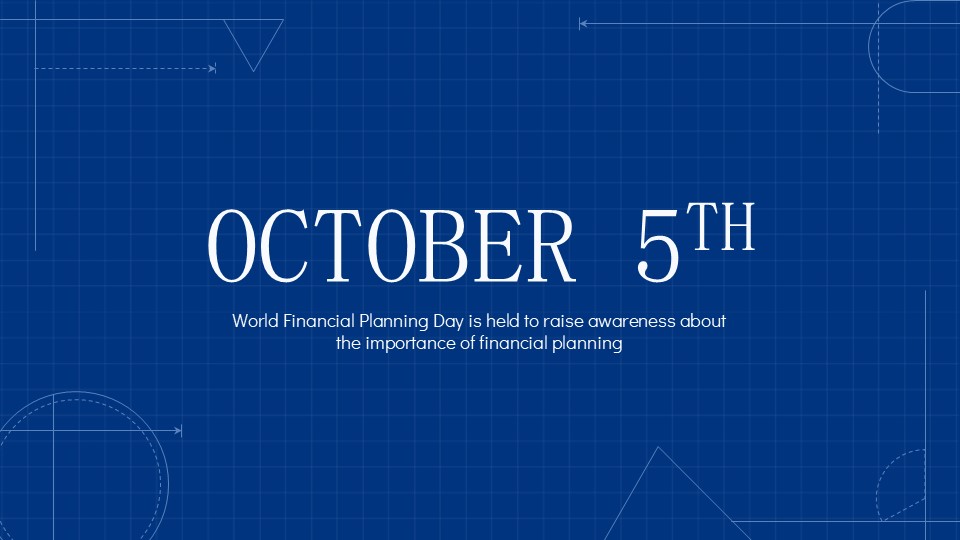 Financial Blueprint Business Meeting On World Financial Planning Day By Greatppt 21