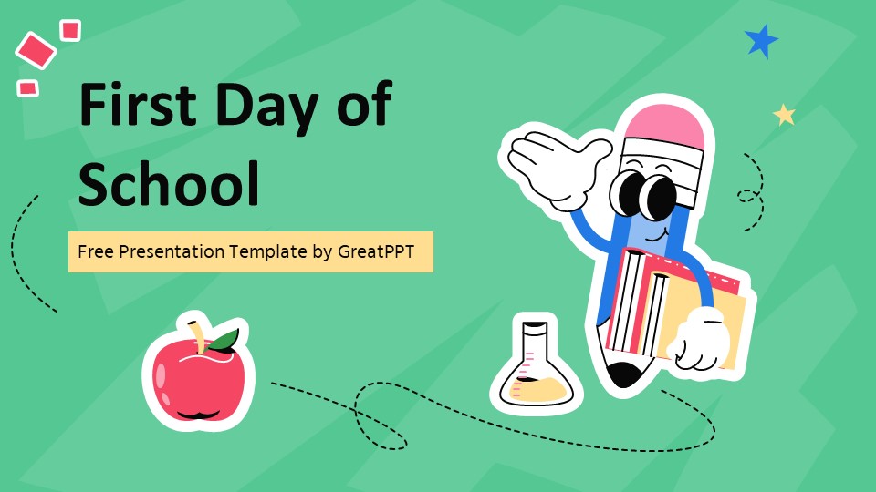 First Day Of School By Greatppt 1