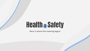 Health & Safety Meeting By Greatppt 1