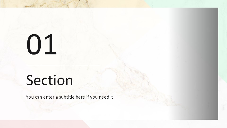 Minimalist Pastel Marble Minitheme By Greatppt 4
