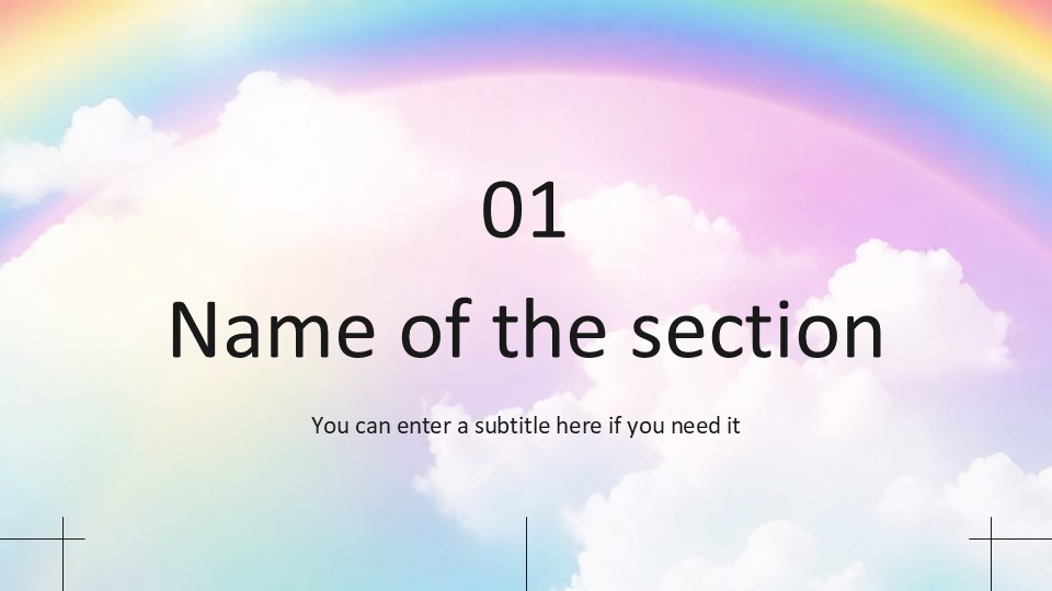 Rainbow Slideshow By Greatppt 4