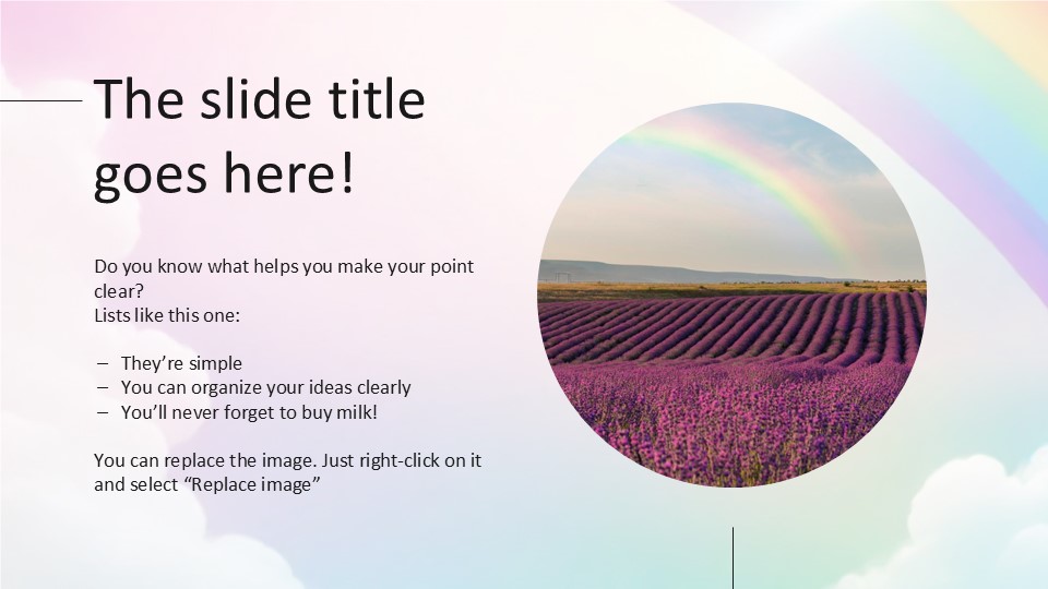 Rainbow Slideshow By Greatppt 5