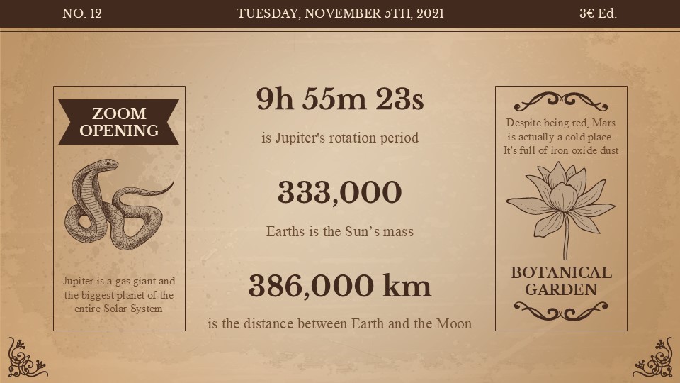 Vintage Newspaper Style Newsletter By Greatppt 11